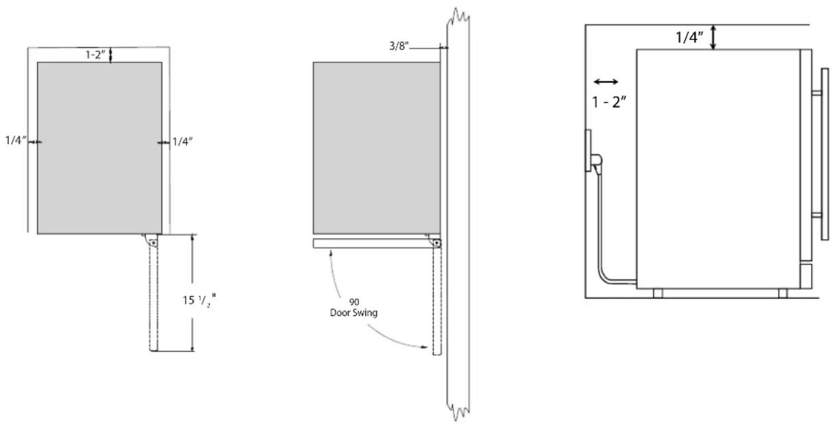 EDGESTAR BWR301BL - Notes: - 1