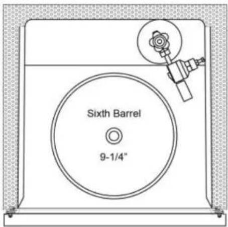 Sixth Barrel 9-1/4"