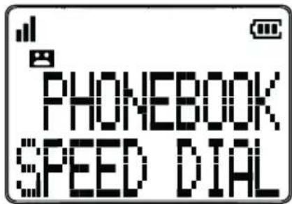 PHONEBOOK SPEED DIAL