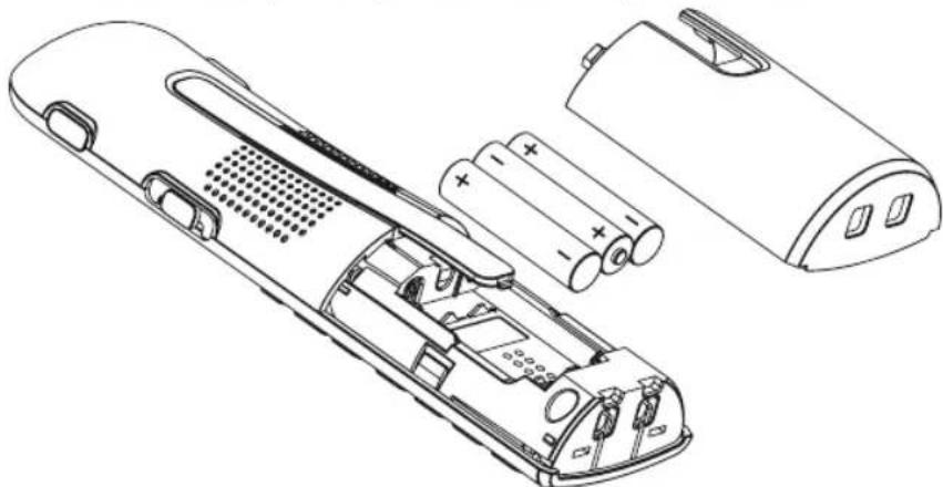 Oricom CARE900-2 - Installing and Charging the Batteries - 1