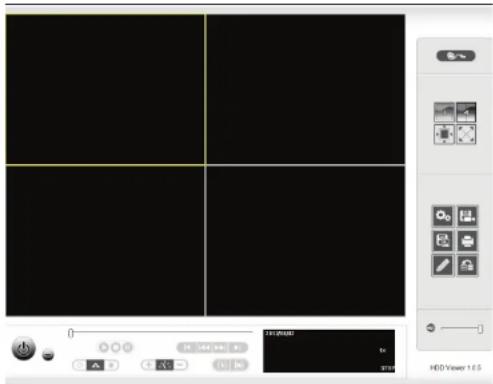 Screenshot of a video editing interface with four quadrants, status bar, and tool icons in Chinese