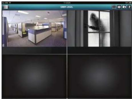D-LINK DNR-202L - iPad Grid View - 1