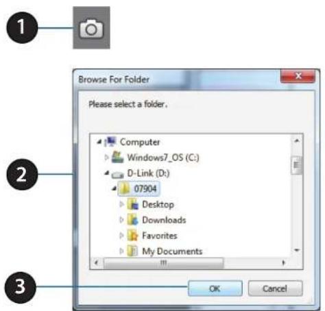 Browse For Folder Please select a folder. Computer Windows7_OS (C:) D-Link (D:) 07904 Desktop Downloads Favorites My Documents OK Cancel