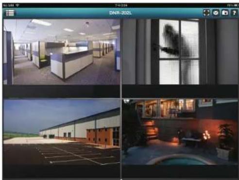 D-LINK DNR-202L - Live View - 1