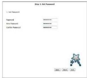 Stop 1: Net Password 1. Net Password Password ****** New Password ****** Content Password ****** OK Next Next