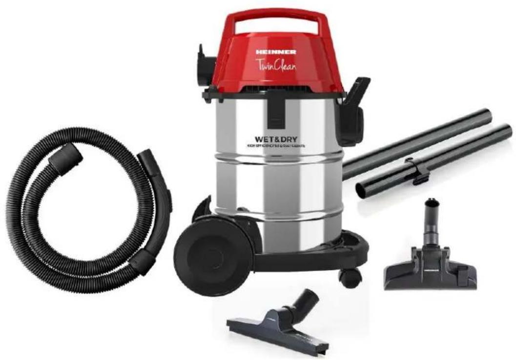 Heinner HVC-MWD1400RD - МНОГОФУНКЦИОНАЛНА ПРАХОСМУКАЧКА - 1