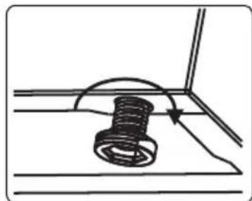 Equator ECR 244 - Adjusting the Feet - 1