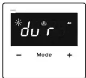 - du r - Mode +