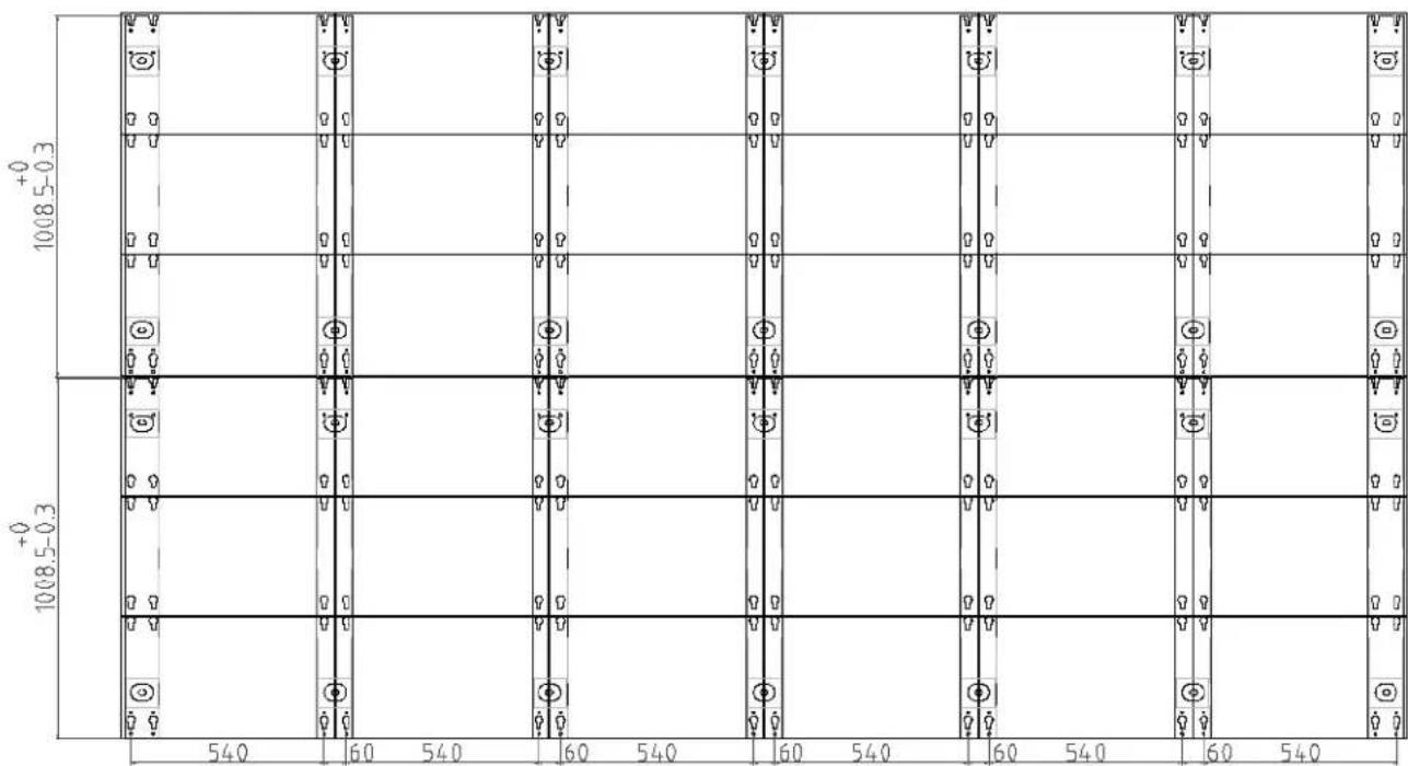 Christie Core III - Installing the Vertical Mounting Poles - 4