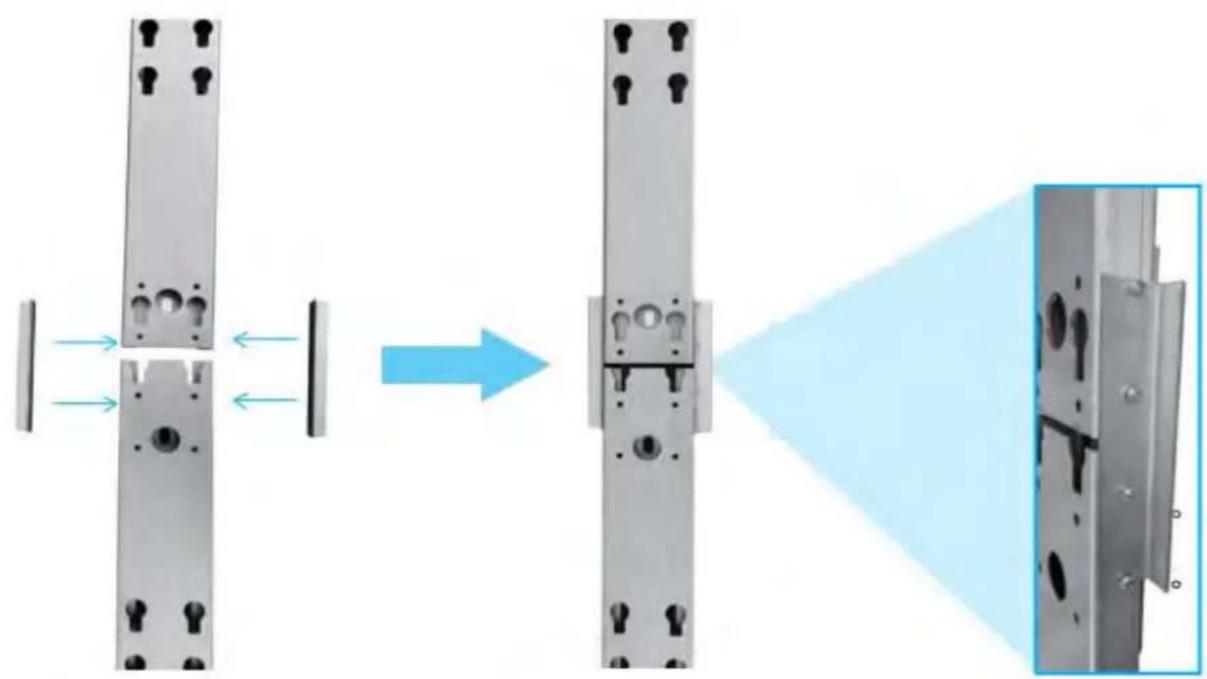 Christie Core III - Installing the Vertical Mounting Poles - 7
