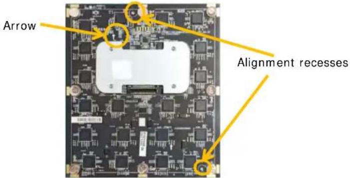 Arrow Alignment recesses