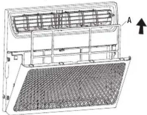 HISENSE AHW0823CW1W - CLEANING THE AIR FILTER - 2