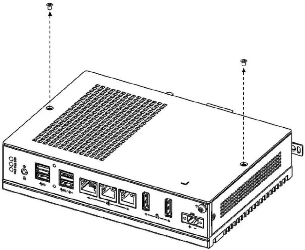 Advantech UNO-148-B33BA - Installing M.2 2280 NVMe - 1