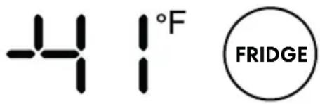 -41°F FRIDGE