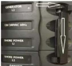GENERATOR L2 DB/NOVAC MHz SHORE POWER L1 SHORE POWER L3 RANGER