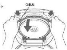 Tiger JPW-X100 - 各部の取りはずし・取りつけかた - 1