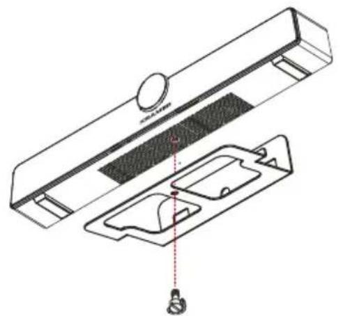 Kramer K-Bar Camera Bracket - To attach K-Bar onto a wall: - 2
