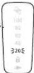 PANASONIC ES-ALV6H - When the battery capacity is low - 1