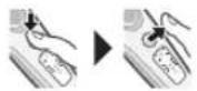PANASONIC ES-ALV6H - ▶ Locking the power switch - 1
