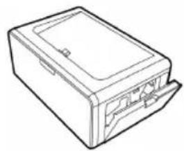 Sharper Image Smartphone Photo Printer - INSERTING CARTRIDGE - 1