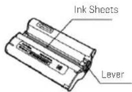 Ink Sheets Lever