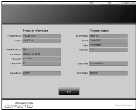 OPTOMA HZ45UST - Comment utiliser un navigateur web pour contrôler votre projecteur - 4