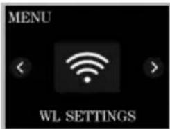 MENU WL SETTINGS