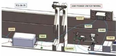 TC1-04-15 220V POWER SWITCH MIRING TC1-0478 TC320 TCW-BSSS TC2075 TCW-B6 TCW-B601