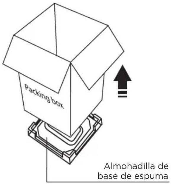 Packing box Almohadilla de base de espuma