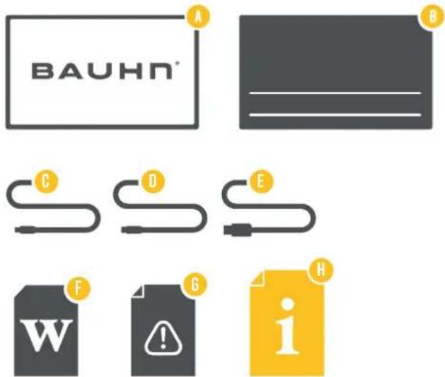 BAUHN® A B C D E F G i H