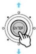 ALPINE NVS-HB01 - A list appears. Select the desired number and press ENTER. - 1