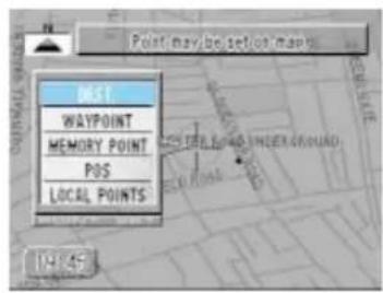 POST WAYPOINT MEMORY POINT POS LOCAL POINTS