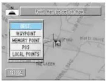 Post may be set out mark WEST WAYPOINT MEMORY POINT POS LOCAL POINTS 19:24