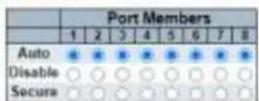 Vigitron Vi30208 - MAC Address Table Configuration - 2