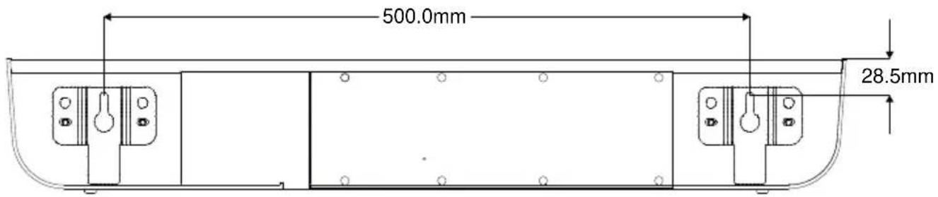 500.0mm 28.5mm