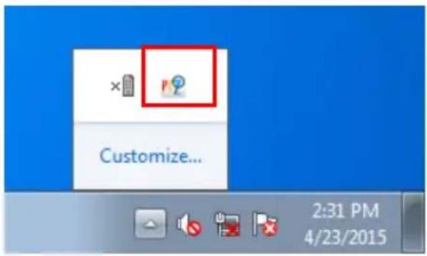 Customize... 2:31 PM 4/23/2015