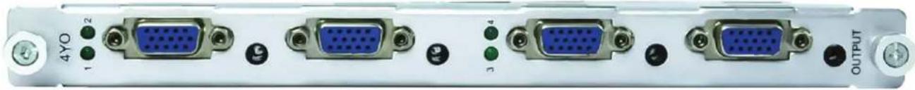 Avenview HDM-AVXWALLPLUS-4X104C - 4.3.8- COMP-AVXWALLPLUS-4OUT | YPbPr - 1