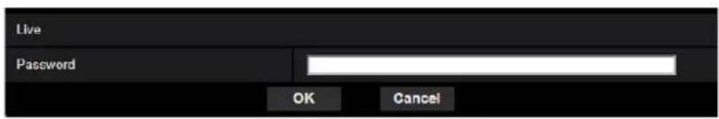 Live Password OK Cancel