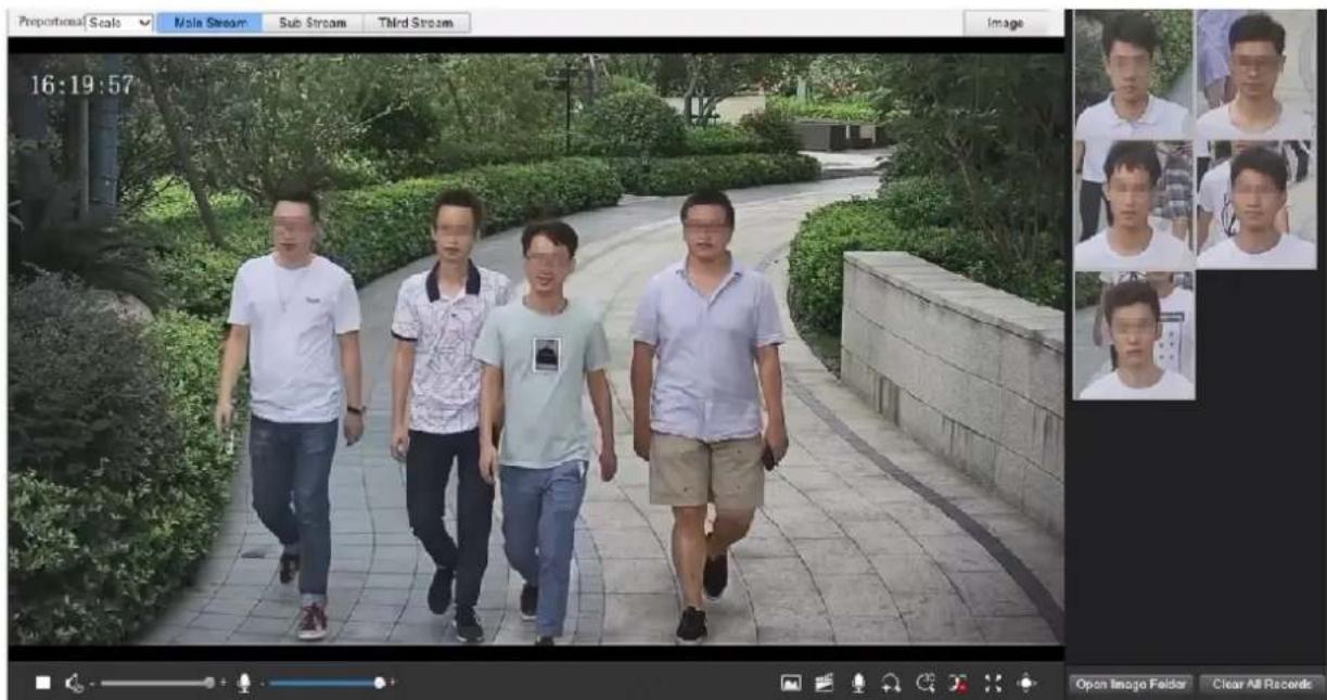 Preparational Scale Male Stream Sub Stream Third Stream Image 16:19:57 Open Image Folder Clear All Records