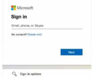 Microsoft Sign in Email, phone, or Skype No account? Create one! Next Sign-in options