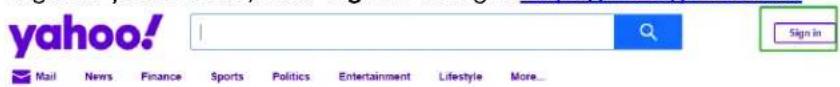 yahoo! Mail News Finance Sports Politics Entertainment Lifestyle More... Sign in