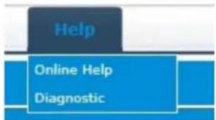 Help Online Help Diagnostic
