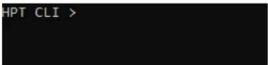 HPT CLI >