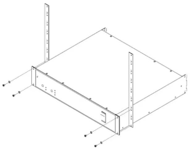 PHONIC MAX 1000 - MOUNTING THE UNIT - 1