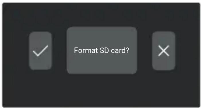 Format SD card?