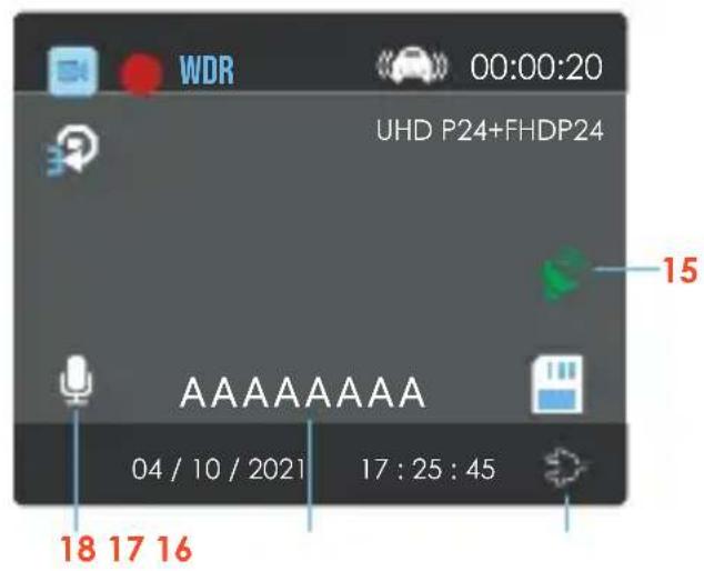 WDR 00:00:20 UHD P24+FHDP24 15 AAAAAAAA 04 / 10 / 2021 17 : 25 : 45 18 17 16
