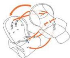 Baby Trend Adapt SpaceSaving - TO RELEASE SAFETY BELT - 2