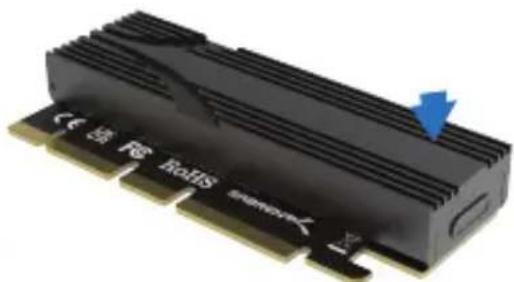 Sabrent EC-TFPE - NOT compatible with M.2 SATA-based SSDs - 2