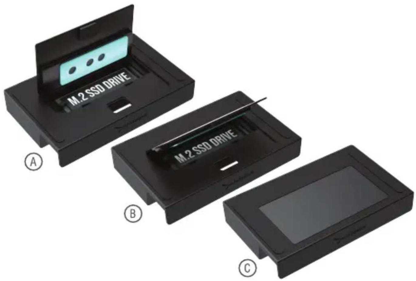 M.2 SSD DRIVE A B C M.2 SSD DRIVE