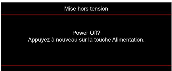 OPTOMA L1 - Mise hors tension - 1